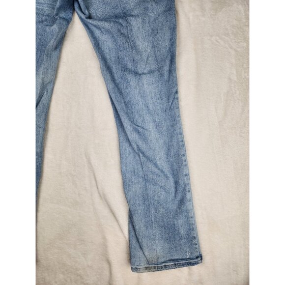 Silver Jeans Womens 32"x30.5" Elyse Slim Boot Cut Pants Stretch Blue Denim - Picture 13 of 16